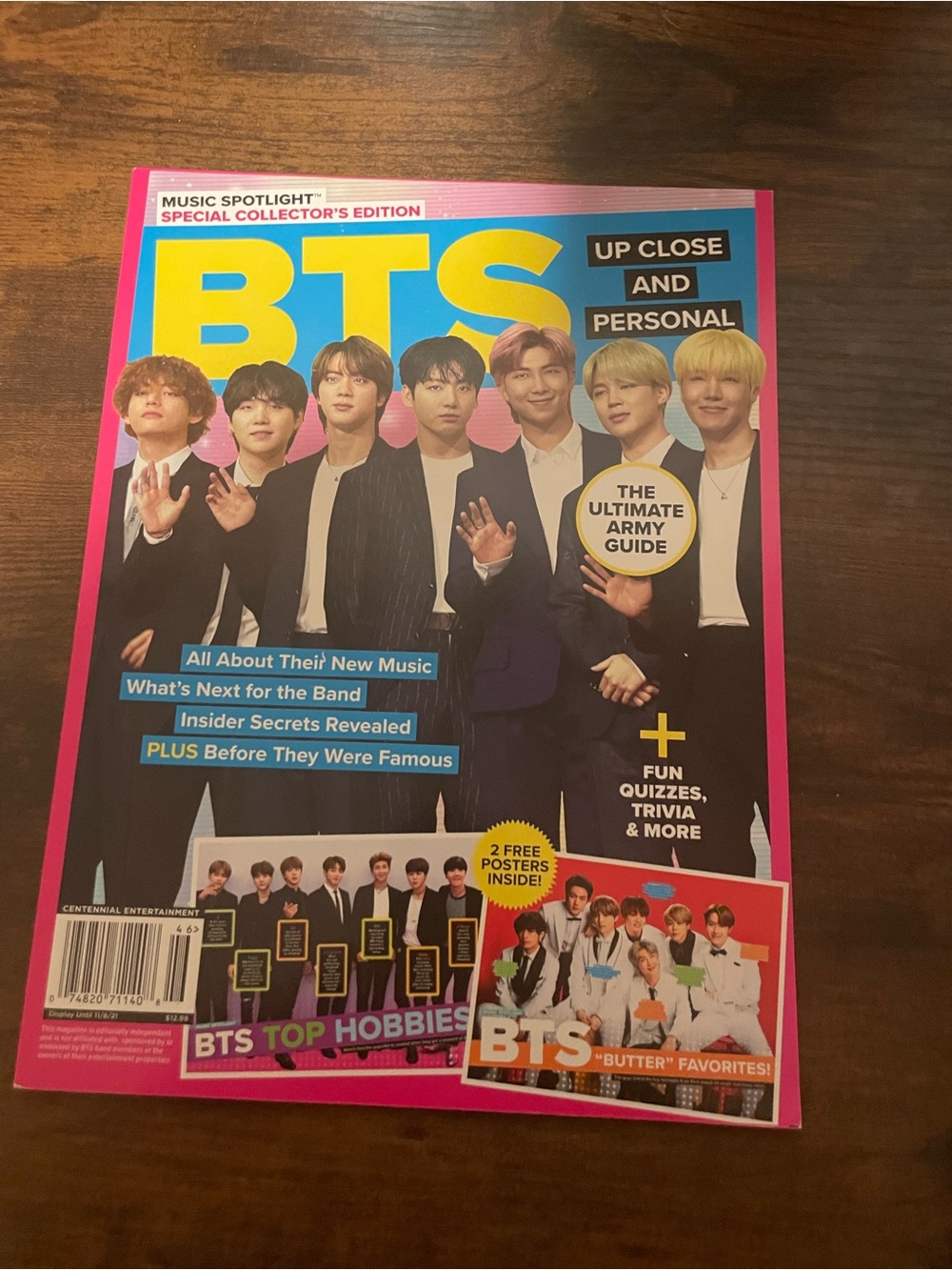 BTS Up Close and Personal Magazine